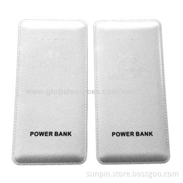 10,000mah power bank with dual usb output, attractive appearance, polymer lithium batteryNew